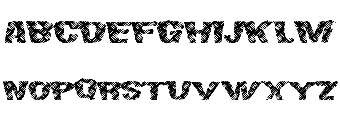 FinalSlash Font LOWERCASE
