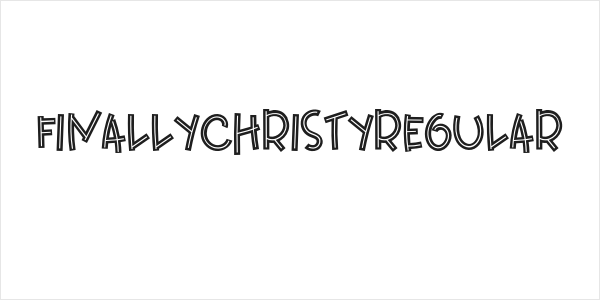 FinallyChristyRegular Logo