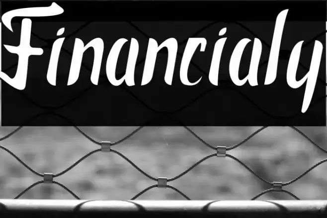 Financialy Font examples