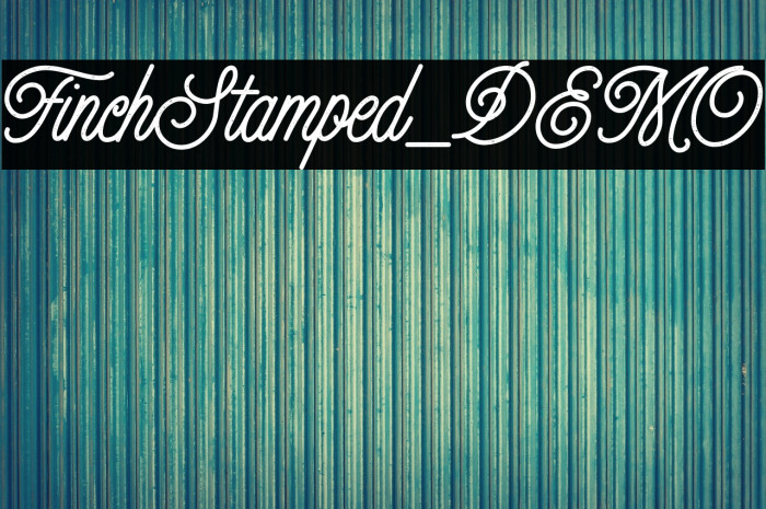 FinchStamped_DEMO Example 1