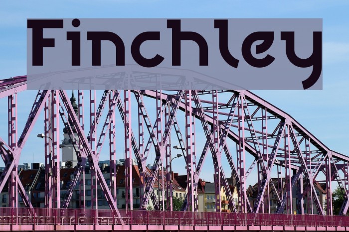 Finchley Font examples