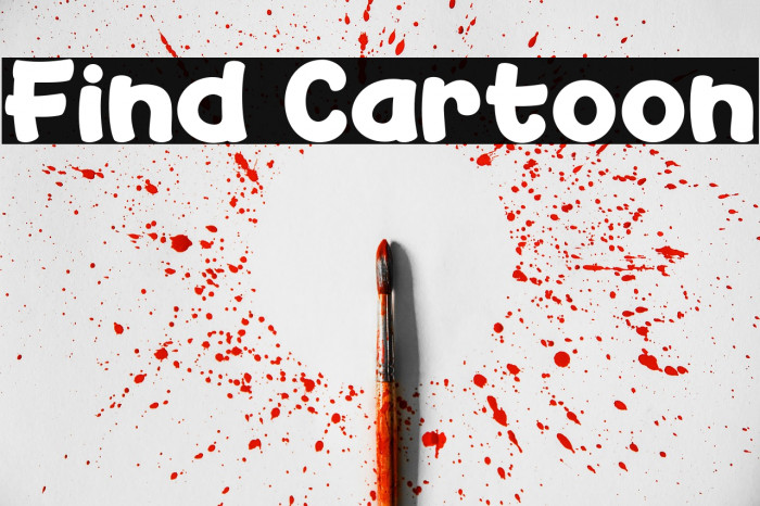 Find Cartoon Example 1