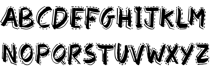 Find a Way Font LOWERCASE