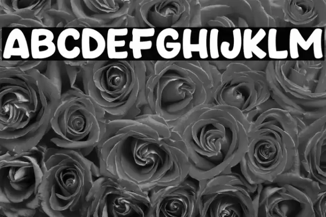 FindCartoon Font examples