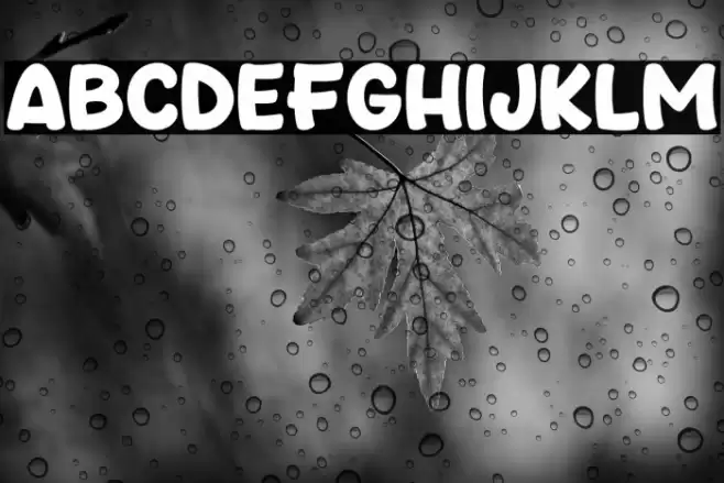 FindCartoon Font examples