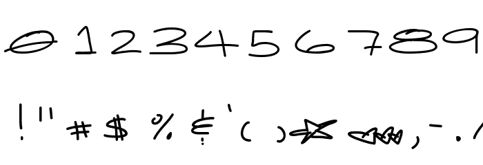 FindYourself Font OTHER CHARS