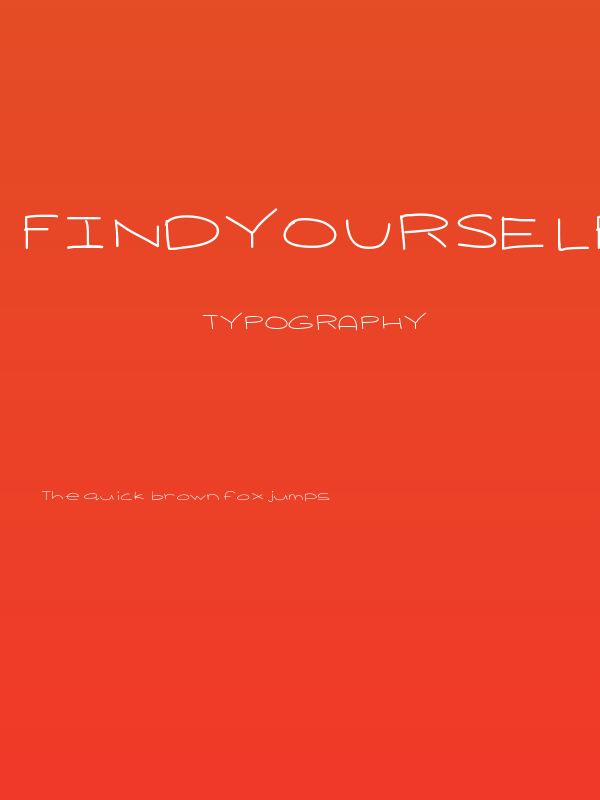 FindYourself Poster