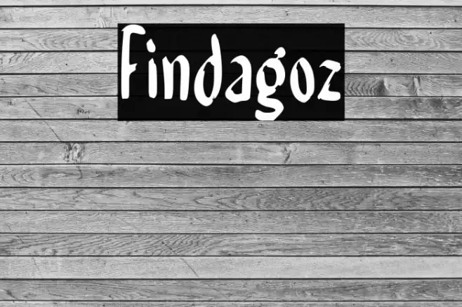 Findagoz Font examples