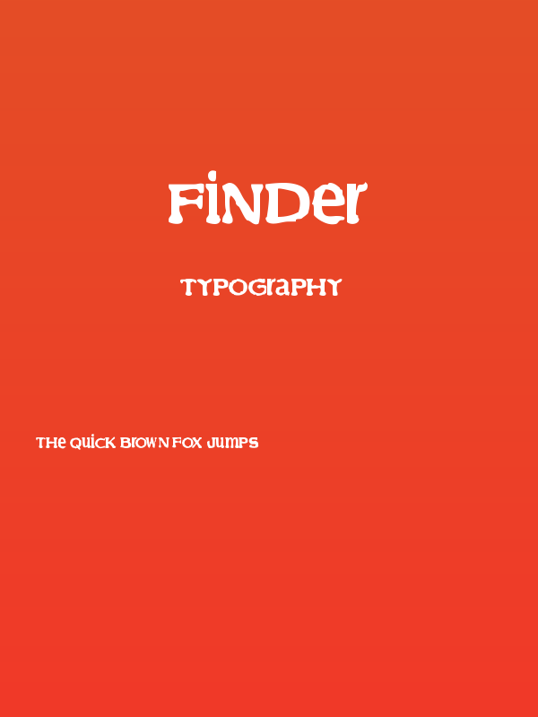 Finder Poster
