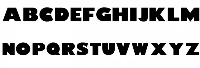 Findet-Nemo Font Litere mari
