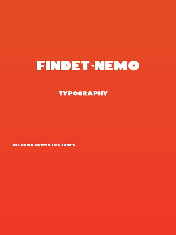 Findet-Nemo Poster