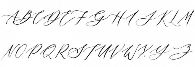 Finding Beauty Personal Use フォント 大文字