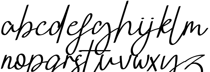 Findream Font LOWERCASE