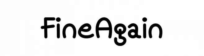 Fine Again  Скачать бесплатные шрифты