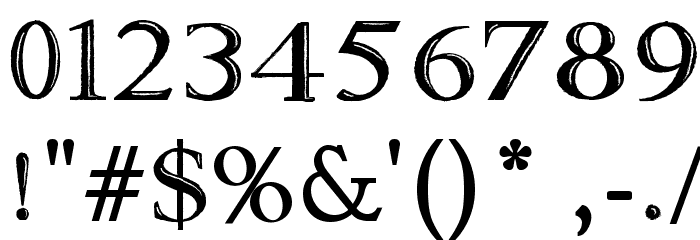 Fine Blackboard Font OTHER CHARS