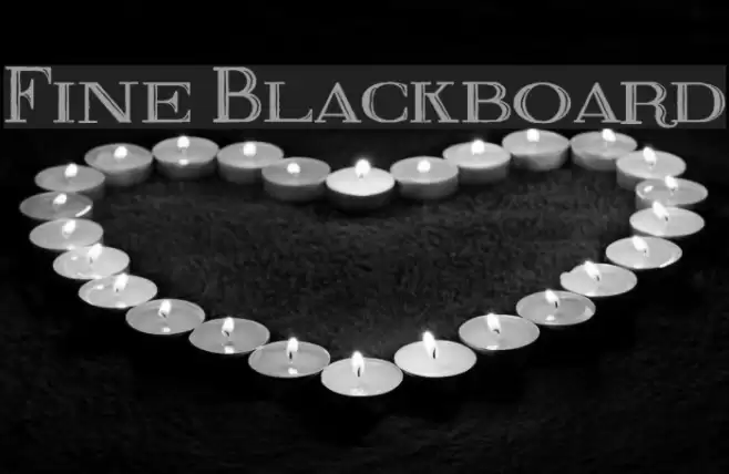 Fine Blackboard Polices examples