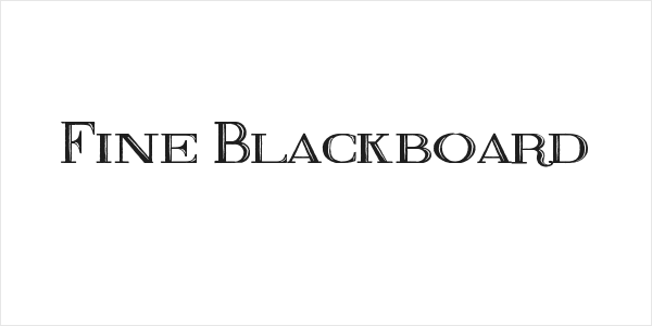Fine Blackboard Logo