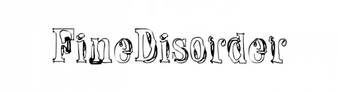 Fine Disorder  تنزيل الخطوط