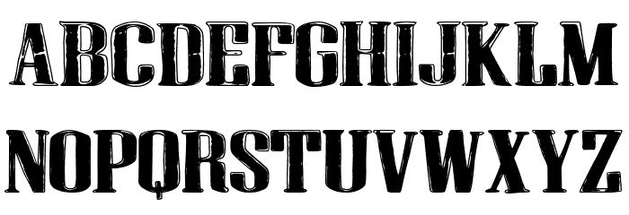Fine Garden Hotel Font UPPERCASE