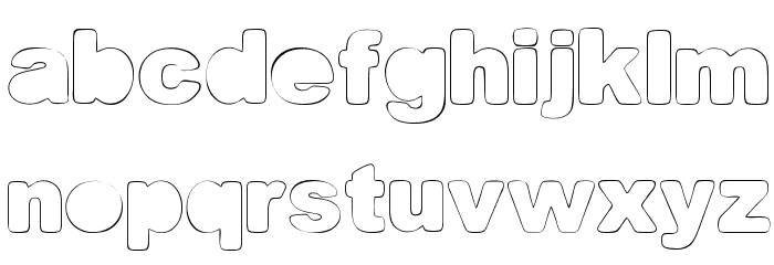 Fine Homage Font LOWERCASE