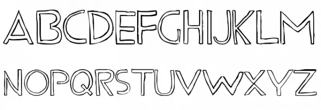 Fine LineRegular Polices MAJUSCULES