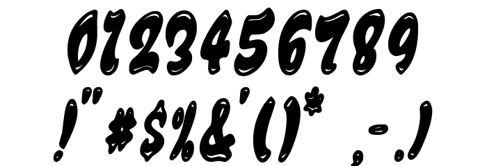 Fine NYC Shop Font OTHER CHARS