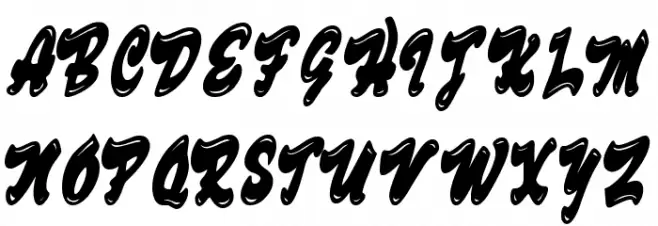 Fine NYC Shop Font UPPERCASE