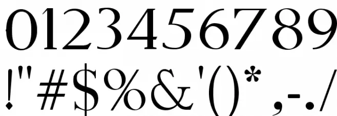 Fine Sans Font OTHER CHARS