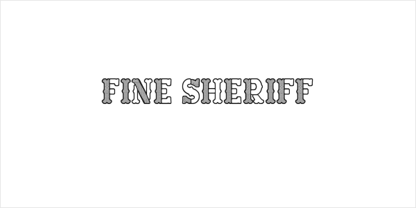 Fine Sheriff Logo
