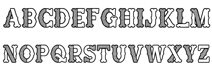Fine Sheriff Font LOWERCASE