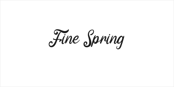 Fine Spring Logo