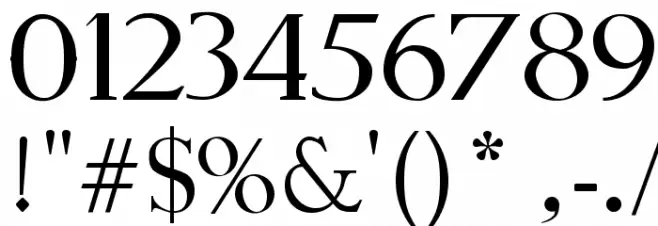 Fine Style Font OTHER CHARS