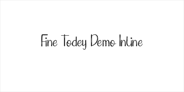 Fine Todey Demo Inline Logo