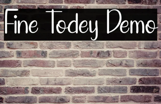 Fine Todey Demo Example 3