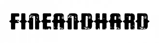 Fine and Hard  Frei Schriftart Herunterladen