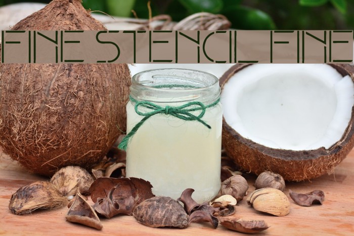 Fine stencil fine Example 1