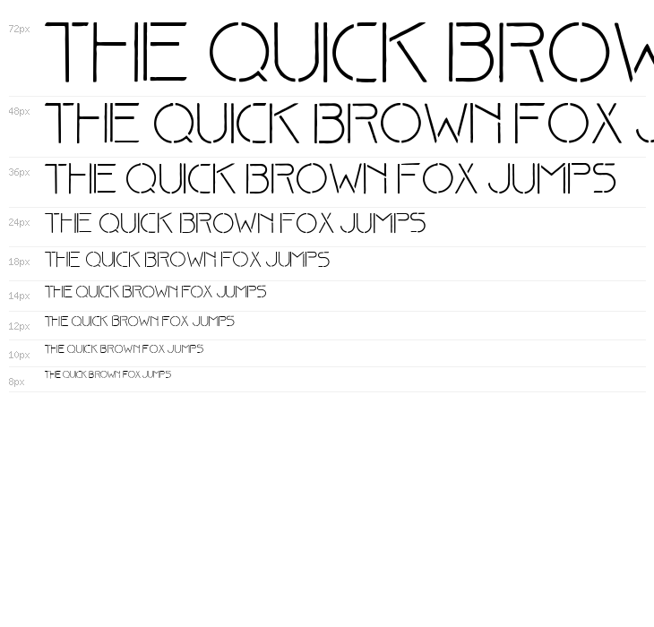 Fine stencil fine Waterfall