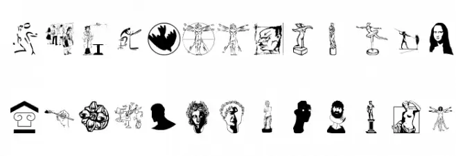FineArts Font Litere mari