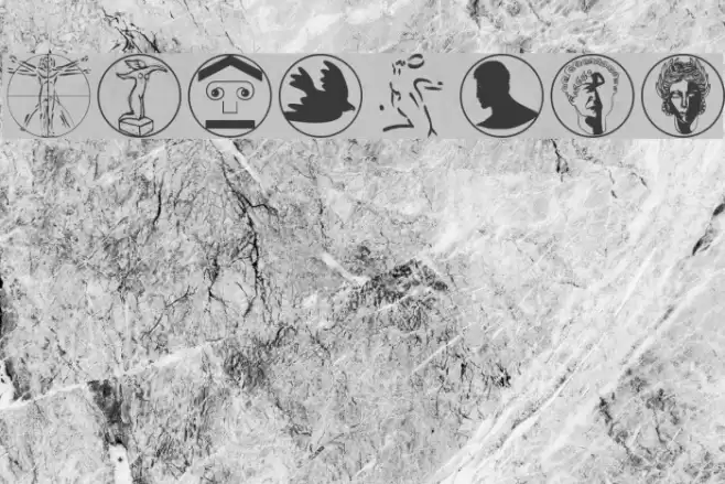 FineArts Font examples