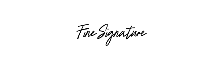 FineSignature  フリーフォントのダウンロード