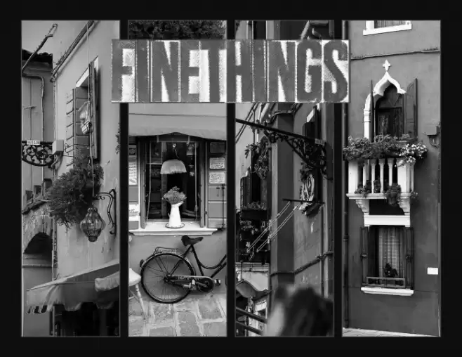 FineThings Font examples