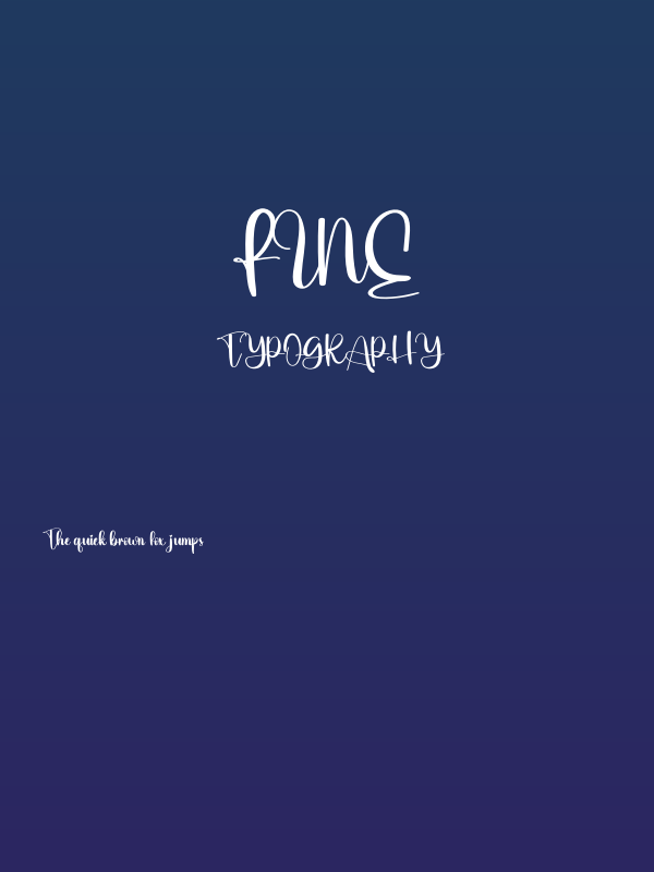 Fine Poster