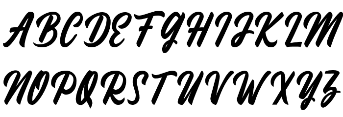 Fineberg Demo Font OTHER CHARS