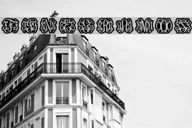 Finegramos Font examples