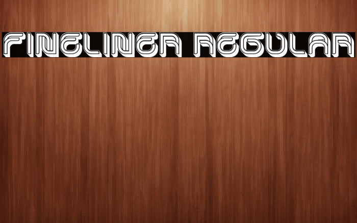 Fineliner Regular Example 1