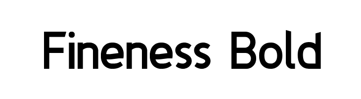 Fineness Bold  免费字体下载