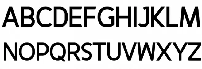 Fineness Bold Schriftart Groß