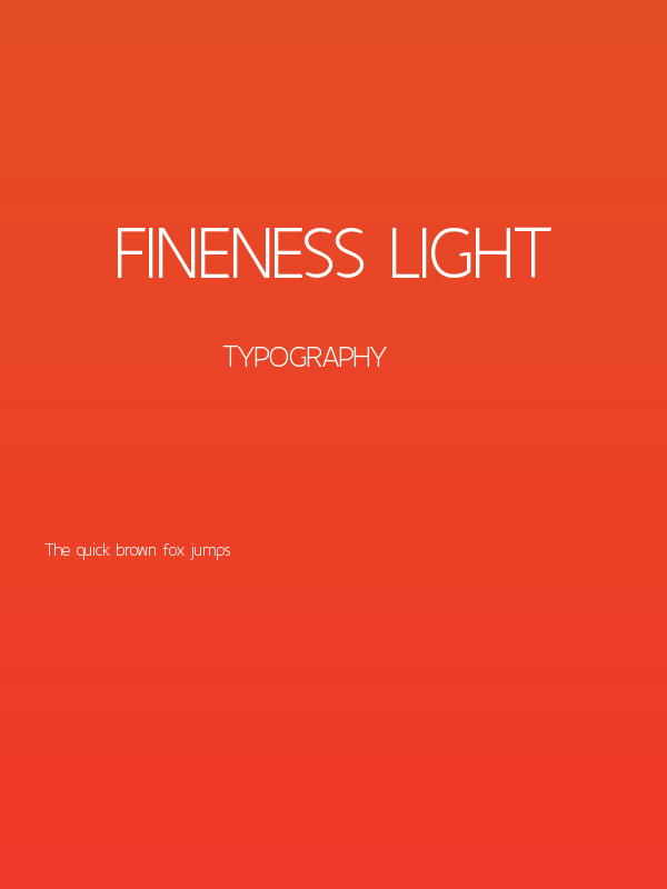 Fineness Light Poster