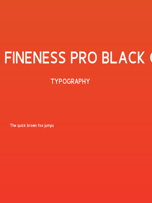 Fineness Pro Black Cond Poster