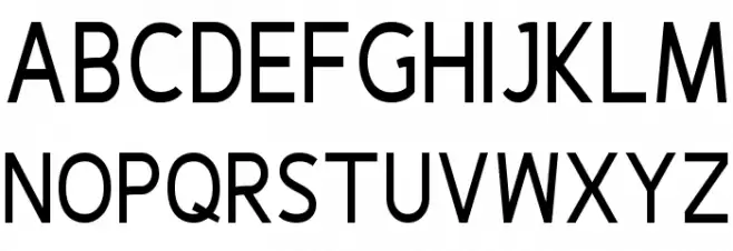 Fineness Pro Bold Cond Schriftart Groß